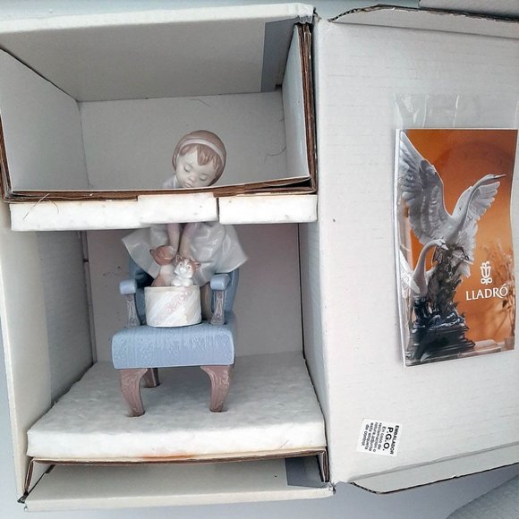 LLADRO The Perr-fect Friend 6512 Retired Large 10" Mint Original Box - Picture 1 of 12